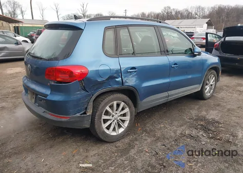 2018 Volkswagen Tiguan Limited 2.0T from USA, damaged, VIN WVGBV7AX9JK002006